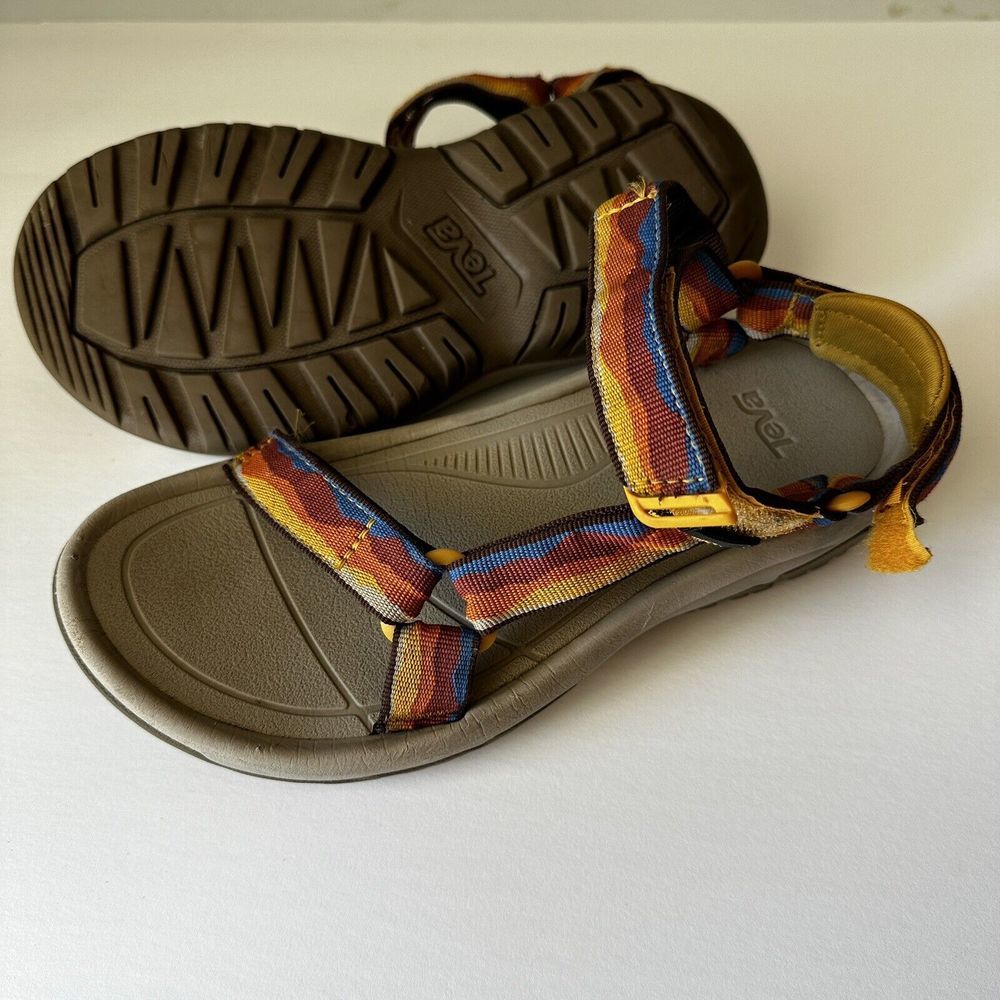 Teva Hurricane XLT2 Sandals Size 7 Outdoor Strappy Logo Aztec Multicolor 1019235